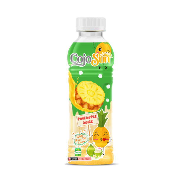 15.2 fl oz CojoSun Pineapple juice drink with Nata de coco