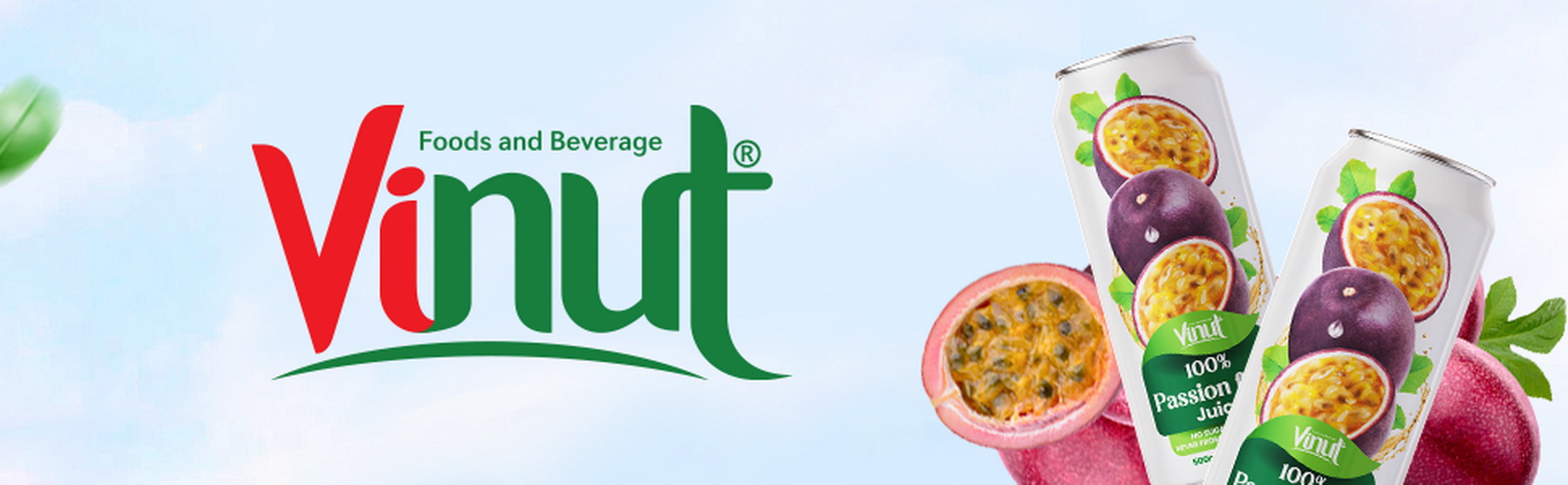 16.9 fl oz Vinut 100% NFC Passion Fruit Juice Drink (No Sugar Added)