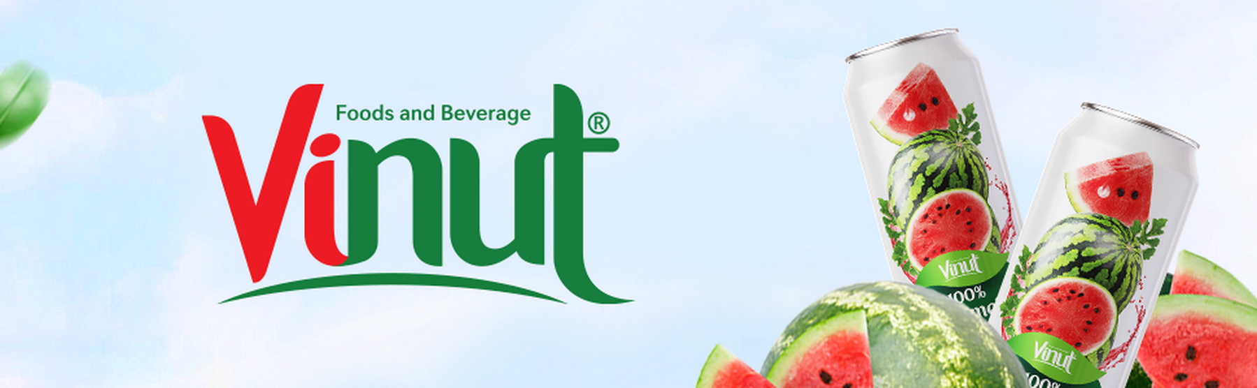 100 Watermelon Juice drink vinut without pulp