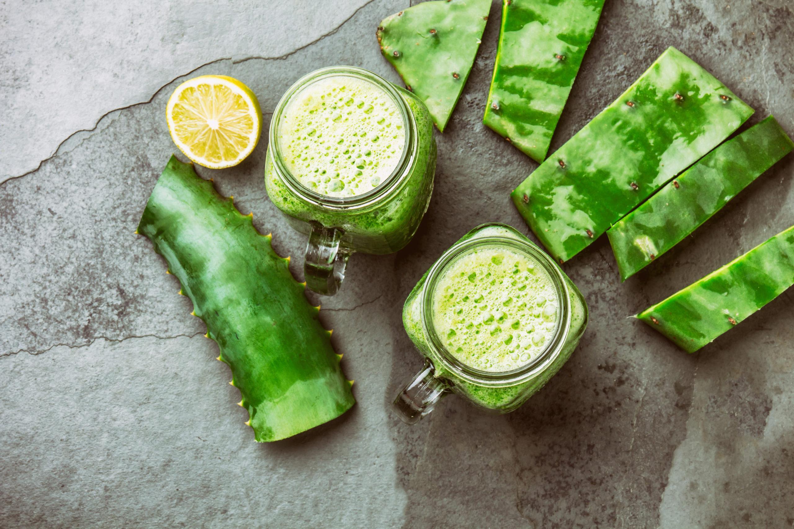 Aloe vera and lemon 2025 juice for weight loss