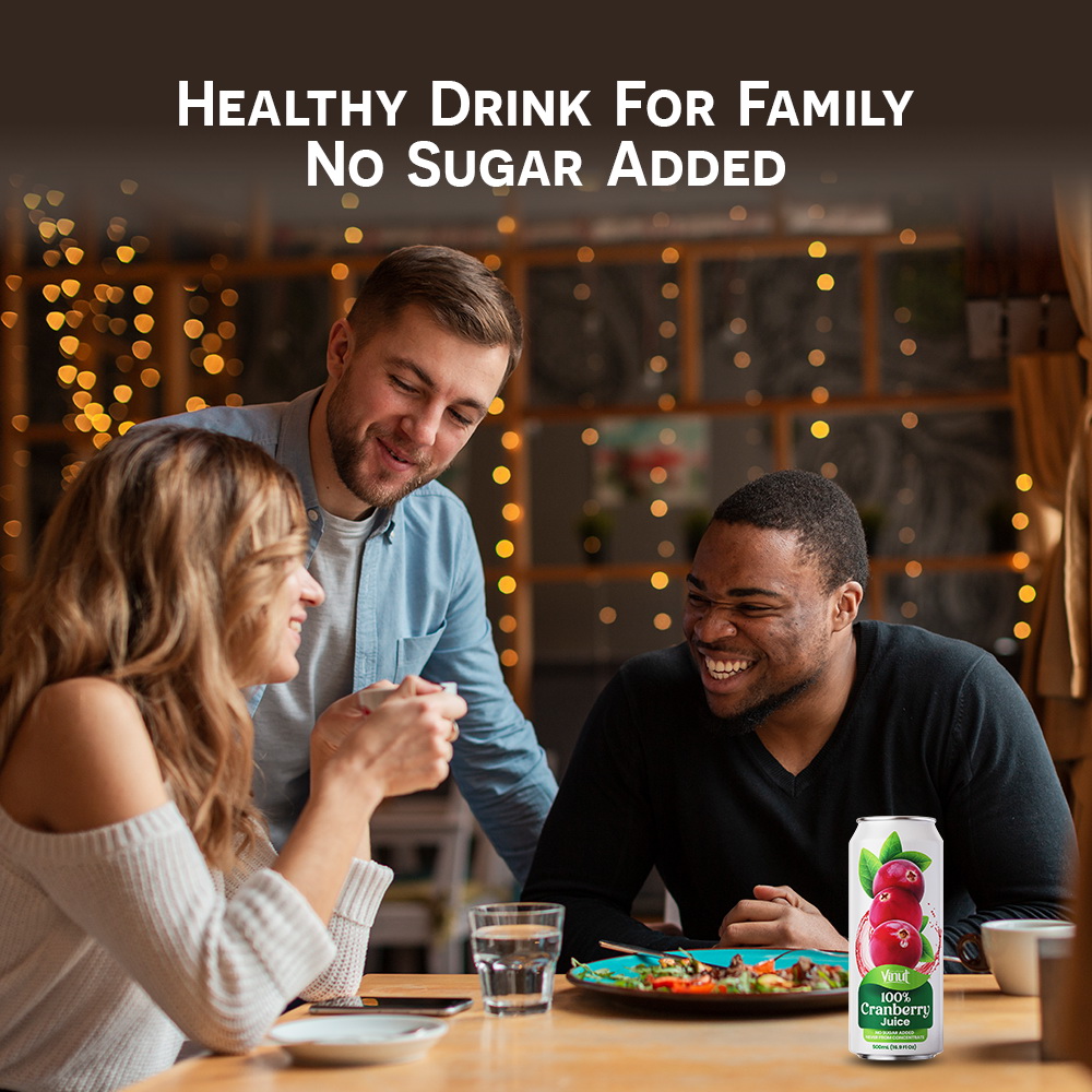 Cranberry Juice drink vinut without pulp