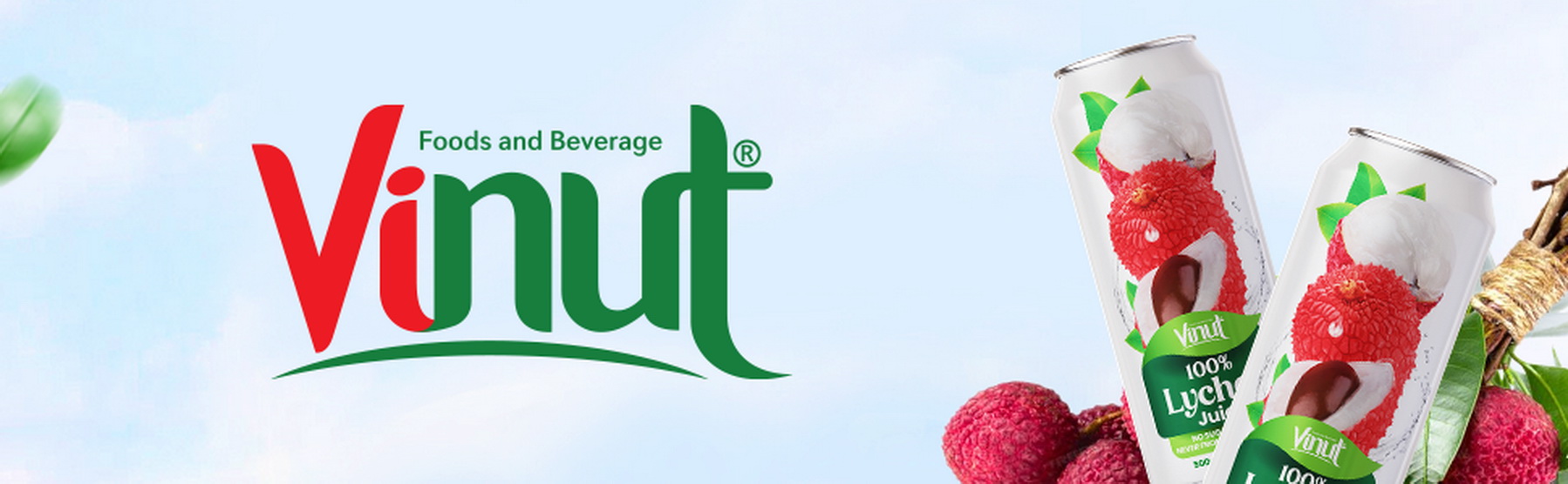 Lychee Juice drink vinut without pulp