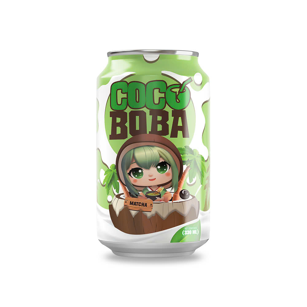 Vinut Coco Boba Drink with Matcha