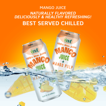 16. 57 fl oz Vinut 100% NFC Mango Juice Drink with Pulp (No Sugar Added)