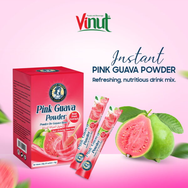 Vinut Trust 320g 100% Natural Instant Pink Guava Powder