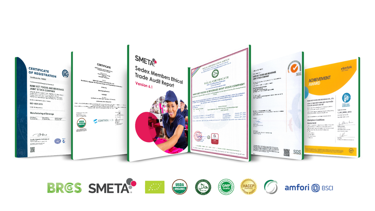 VINUT_ International Certifications & High Production Standards