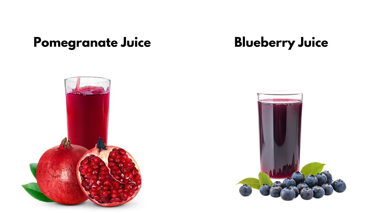 VINUT_Pomegranate Juice vs. Blueberry Juice