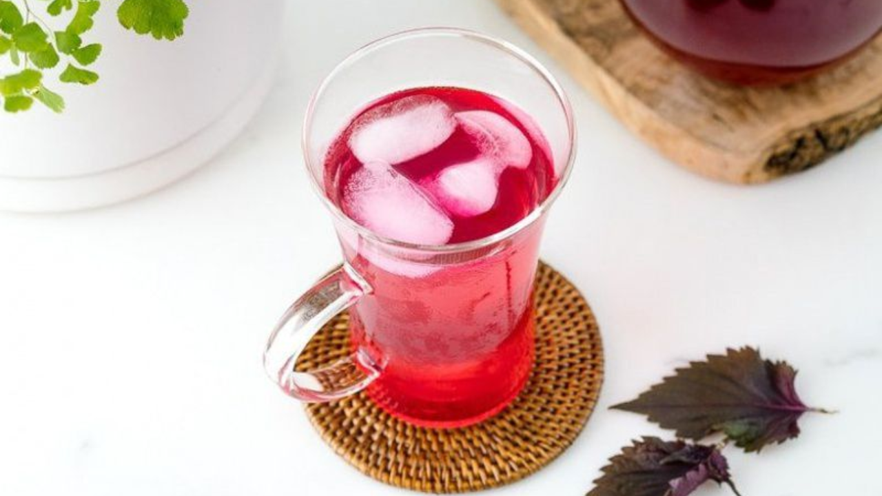 VINUT_Perilla leaves used in tea bags, detox smoothies, ready-to-drink (RTD) drinks, or functional spices for vegan dishes
