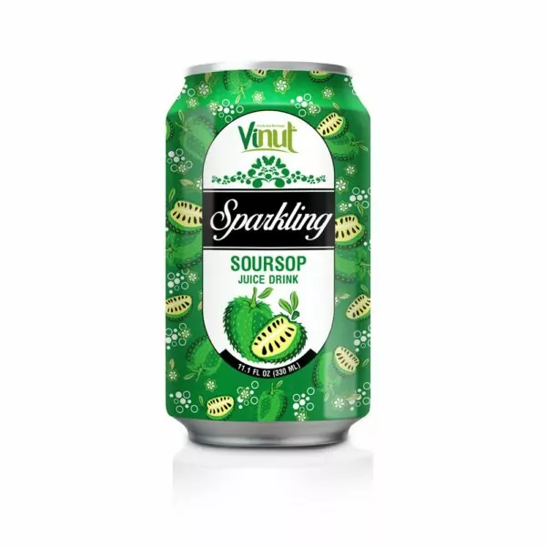 11.1 fl oz Soursop Juice Sparkling water drink