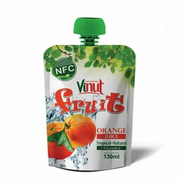 130ml Tropical Orange Juice Drink in bag