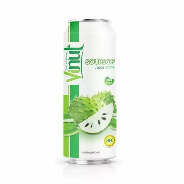 16.9 fl oz VINUT NFC Soursop Juice Drink with pulp