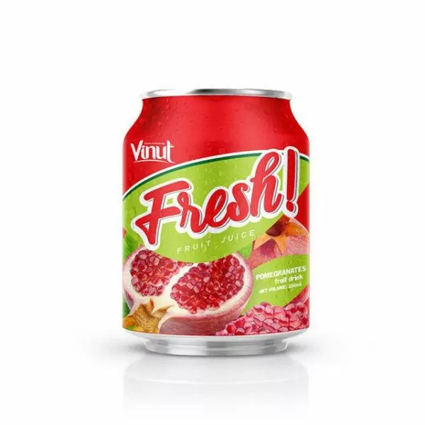 250ml VINUT Cans Pomegranate Juice Drink