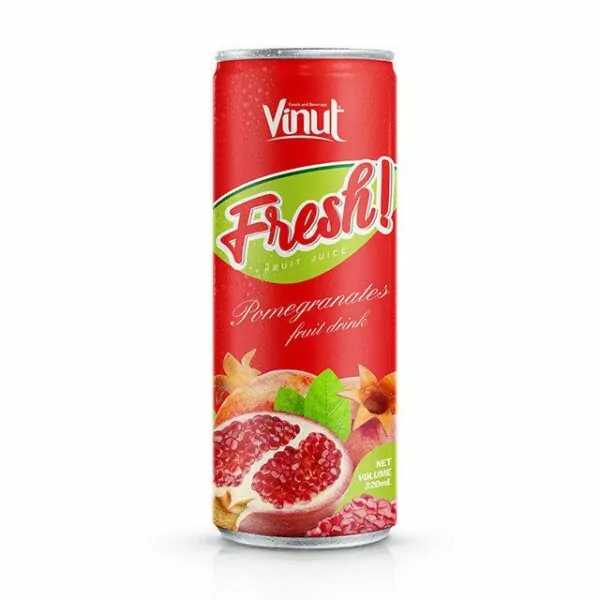 320ml VINUT Can Pomegranate Juice Drink