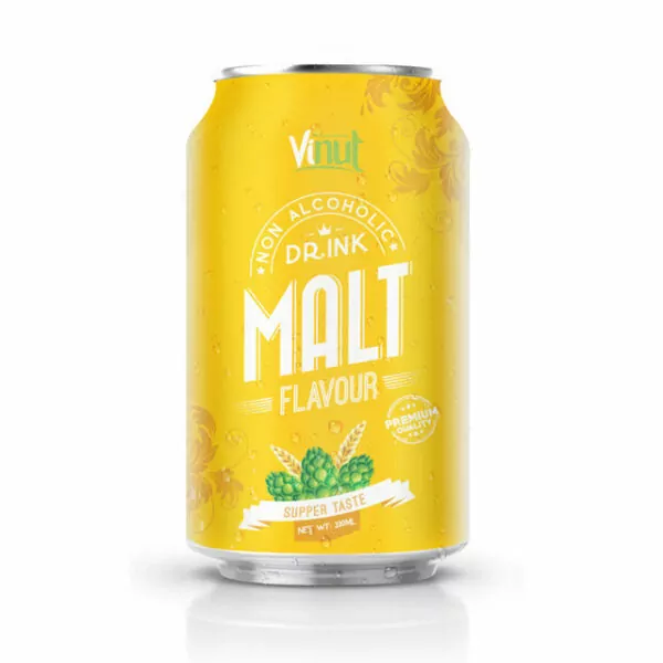 330 ml Canned Non Alcoholic Beer Drink Malt Flavour