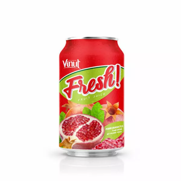 330ml VINUT Can Pomegranate Juice Drink