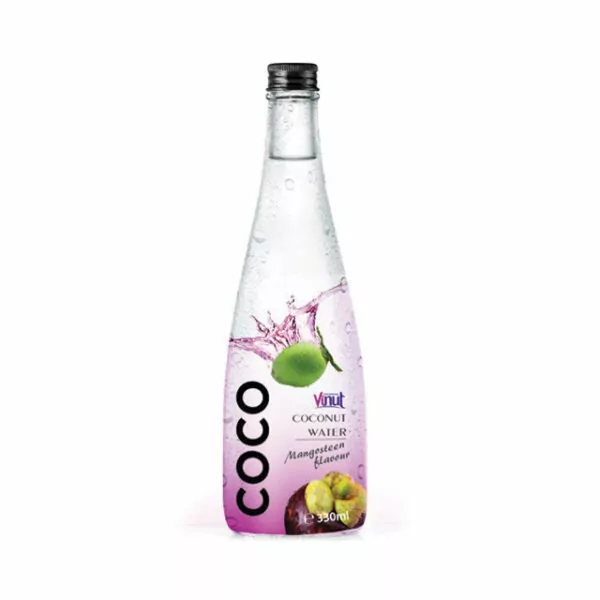 330ml VINUT Pure Coconut water with Mangosteen flavour