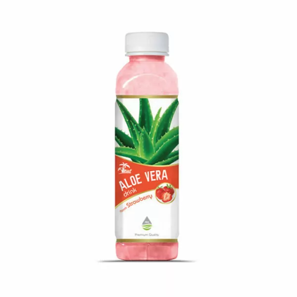 500ml Aloe vera drink flavour Strawberry