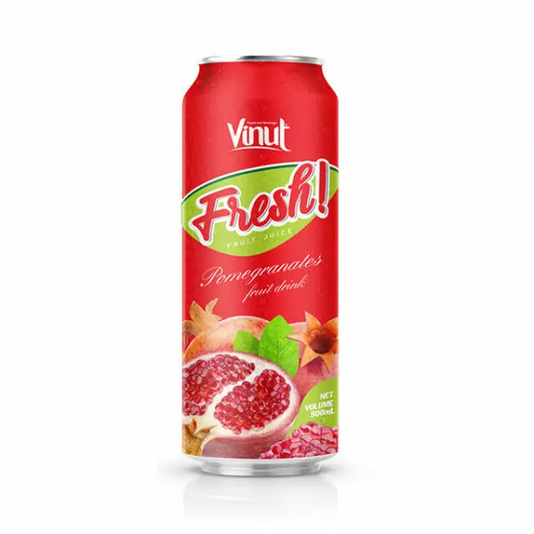 500ml Cans Pomegranate Juice Drink