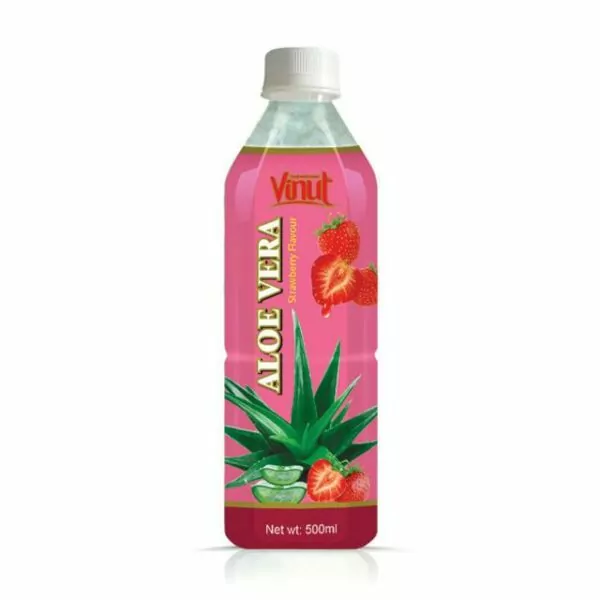 Aloe vera juice with Strawberry flavour 500ml