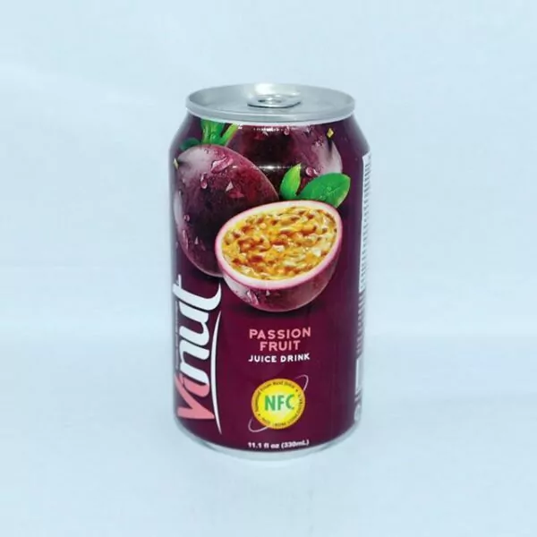 Canned Passion fruit juice drink 330ml