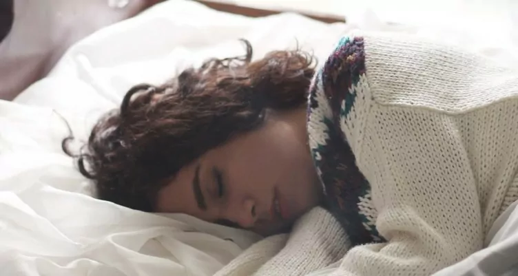 Woman sleeping