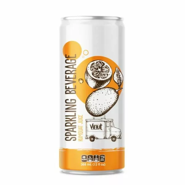 12 fl oz VINUT Sparkling Kumquat Juice