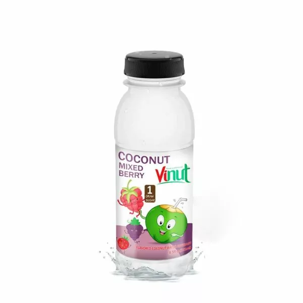 8.5 fl oz VINUT Coconut water with Mixed berry for Kids