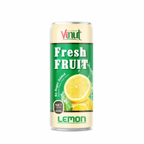 320ml VINUT Fresh Lemon Juice No Sugar Added