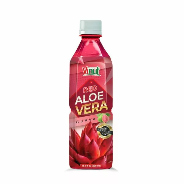 16.9 fl oz VINUT Premium Aloe Vera drink with Guava