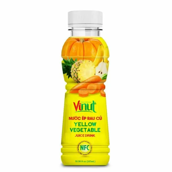 10.98 fl oz VINUT Bottle Yellow Vegetable Juice Drink