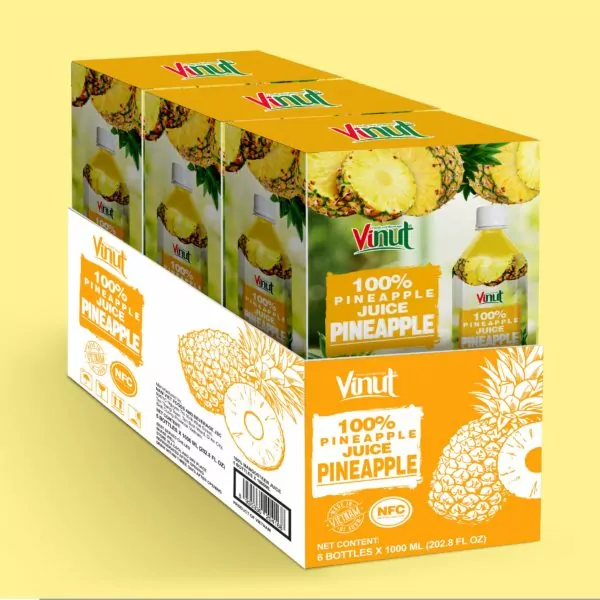 pineapple juice drink 1000ml bottle nfc 1