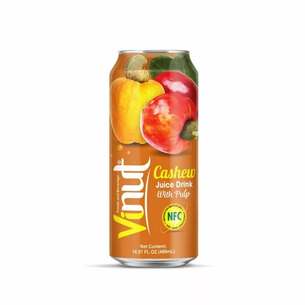 16.9 fl oz Vinut Cashew juice drink with pulp 1