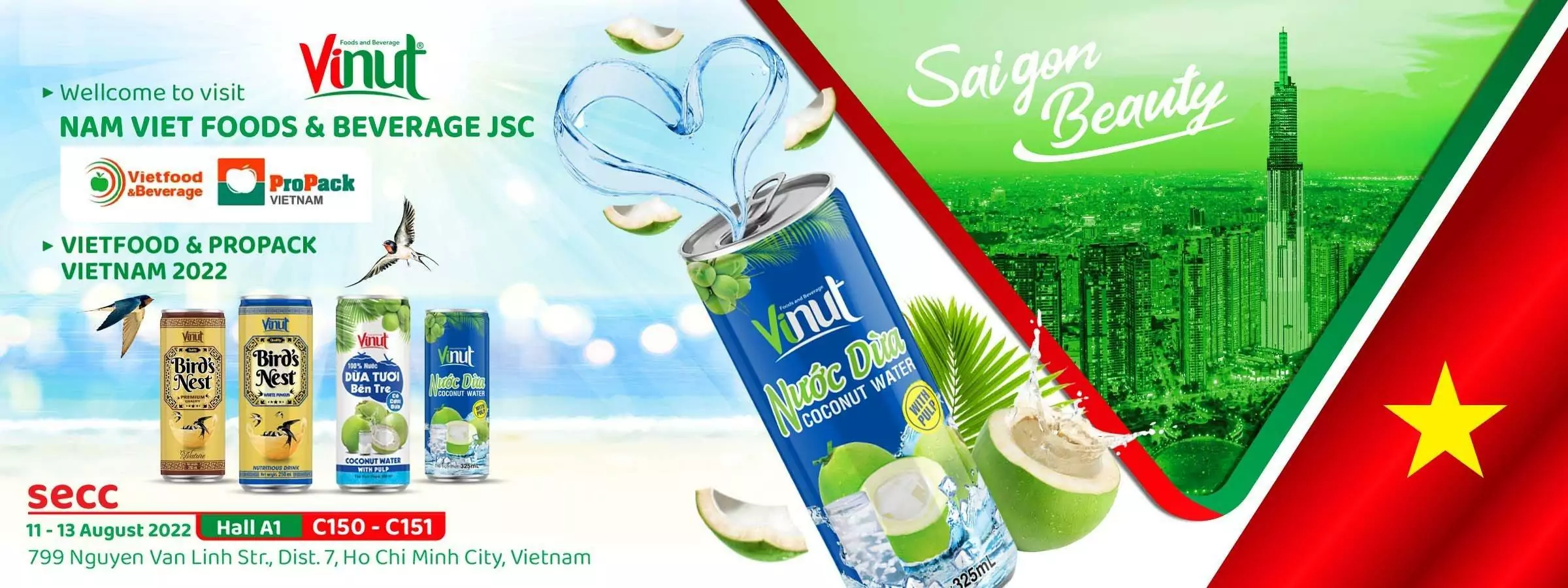 Vinut and Vietfood & Beverage – Propack 2022 Vinut and Vietfood Beverage – Propack 2022
