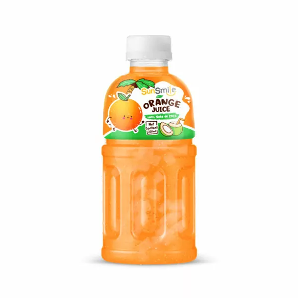 Orange Juice with Nata de coco