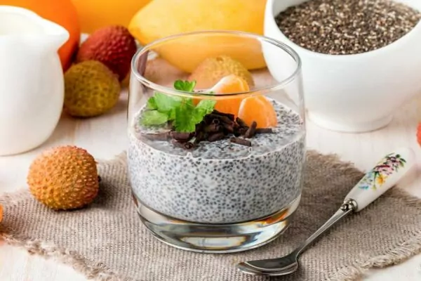 Basil seeds dessert Basil seeds dessert