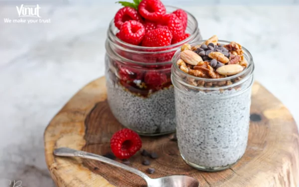 VINUT_ Basil Seeds in desserts VINUT_ Basil Seeds in desserts