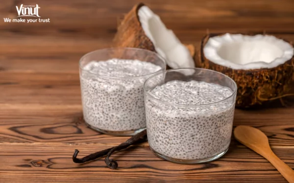 VINUT_ Coconut Water Chia Seed Pudding VINUT_ Coconut Water Chia Seed Pudding