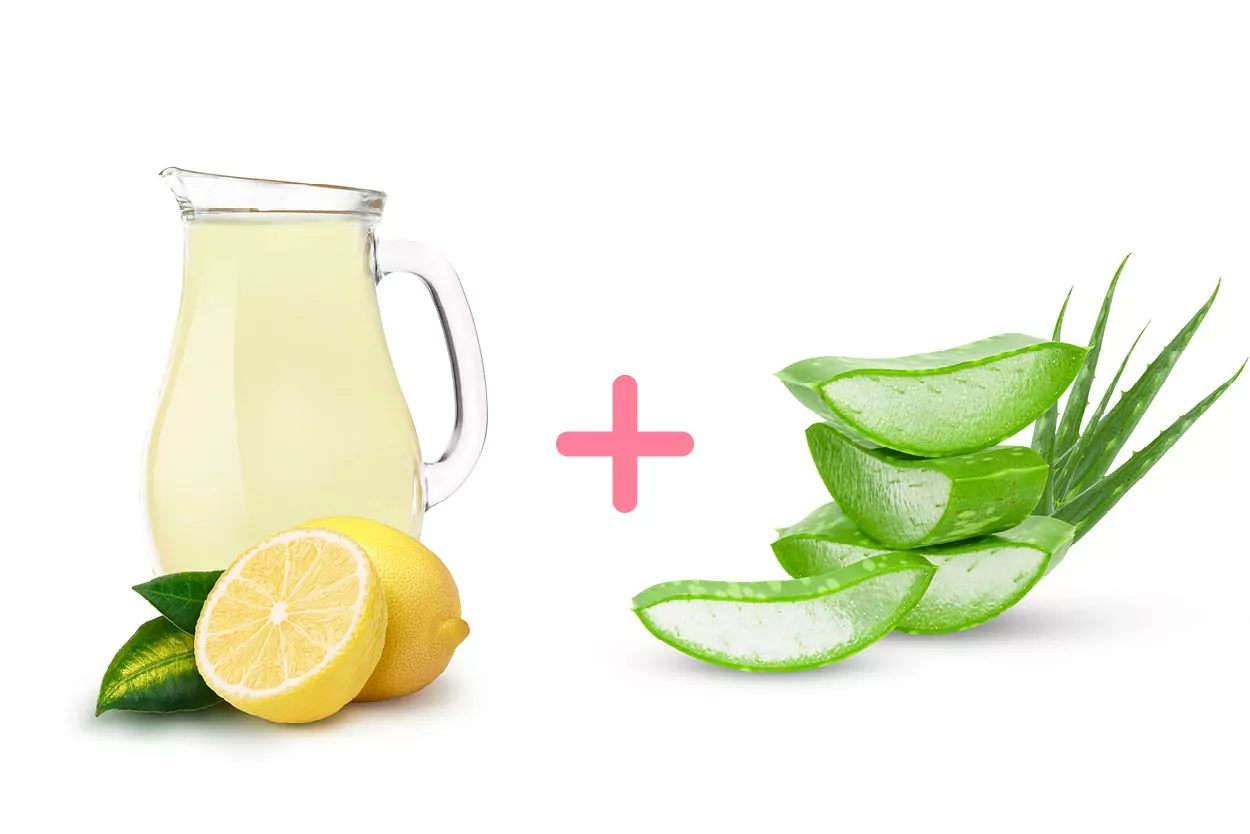 Aloe vera and lemon juice for weight loss hotsell