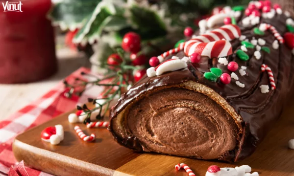 VINUT_Yule Log Cake VINUT_Yule Log Cake