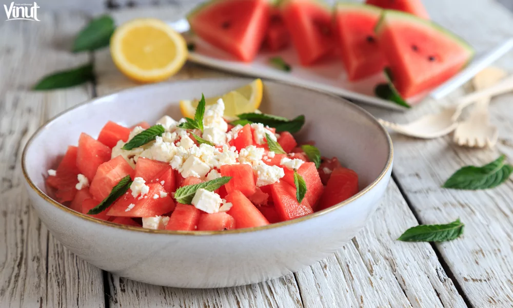Watermelon: Nature's Refreshing Gift and 4 Creative Ways to Enjoy 7 VINUT_Salad