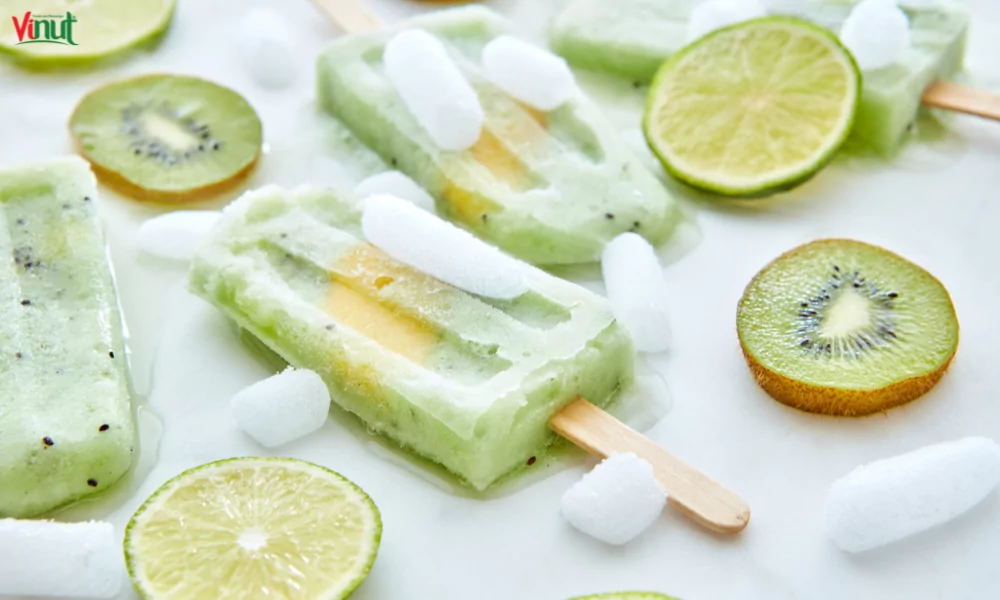 The Kiwi Fruit: Nature's Green Jewel and 4 Outstanding Nutritional Benifits 10 VINUT_Kiwi-Infused Desserts