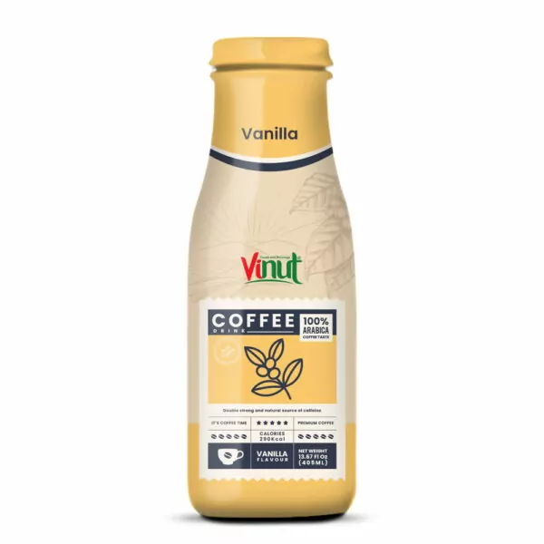 13.7 FL OZ Vannilla Coffee drink 100 Arabica 290 Kcal 2