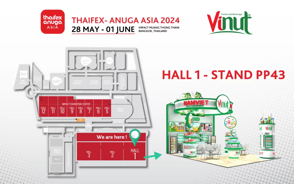 Press Release: Nam Viet Company Participates in THAIFEX – Anuga Asia 2024 3 1600x1000 01