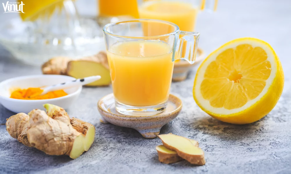 Ginger Shots: Everything You Must Know 2 VINUT_https://www.sciencedirect.com/topics/biochemistry-genetics-and-molecular-biology/shogaol#:~:text=Shogaol%2C%20a%20pungent%20bioactive%20component,characteristic%20odor%20of%20this%20phytochemical.