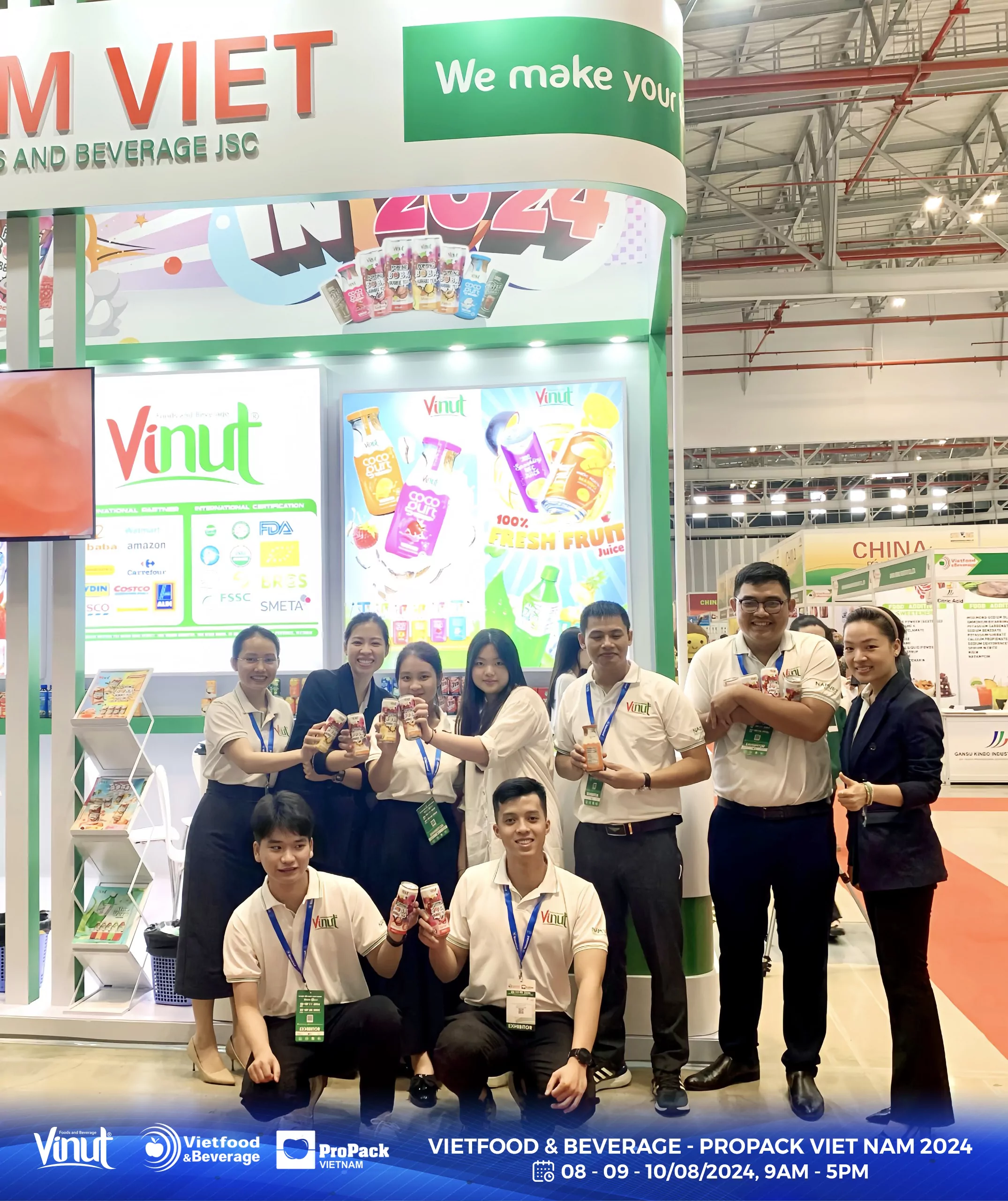 Vinut Attends Vietfood & Beverage - Propack Vietnam 2024 4 z5711240469613 e3888a22970e7623e1f626f3cc7bd779