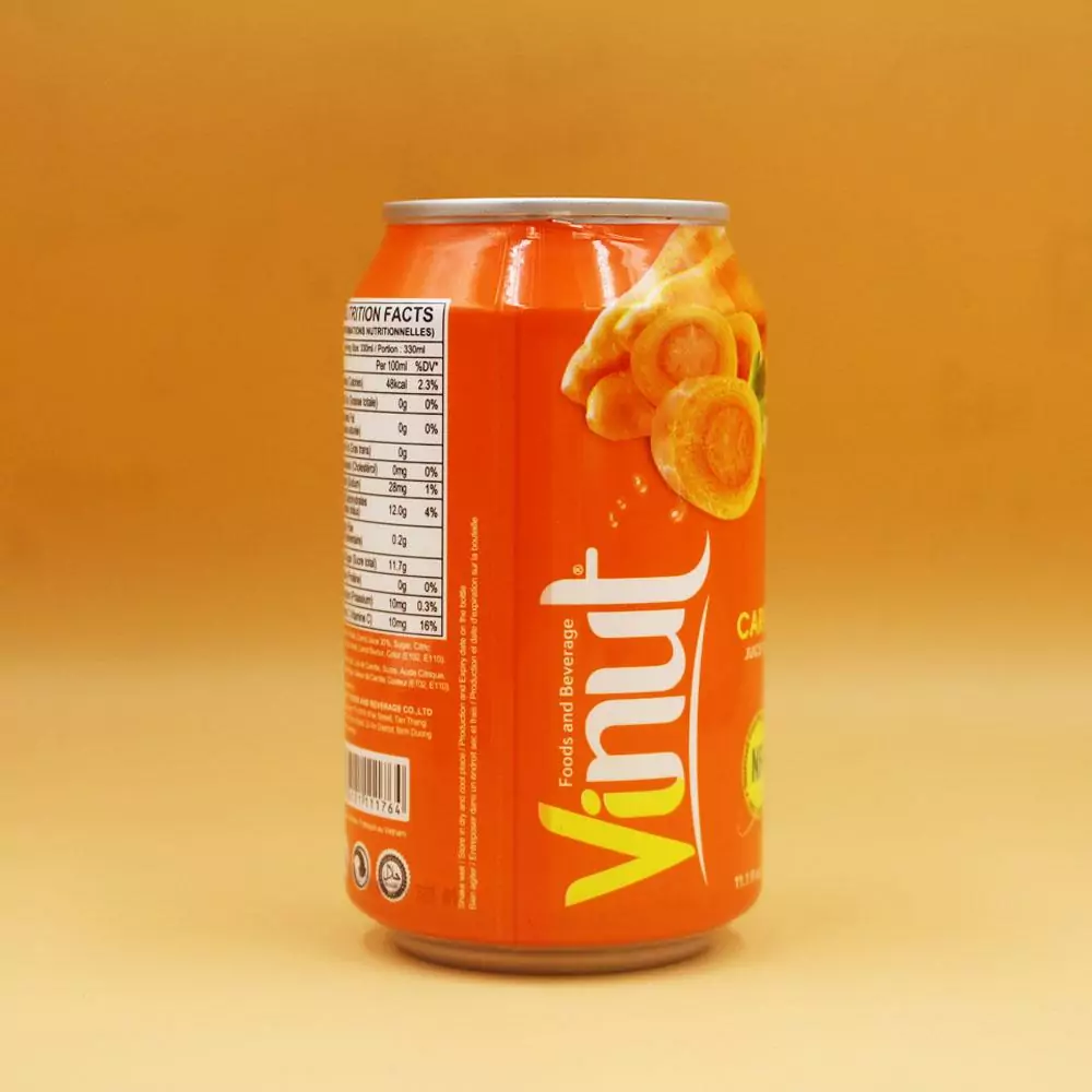 11.1 fl oz VINUT Carrot Apple Juice F