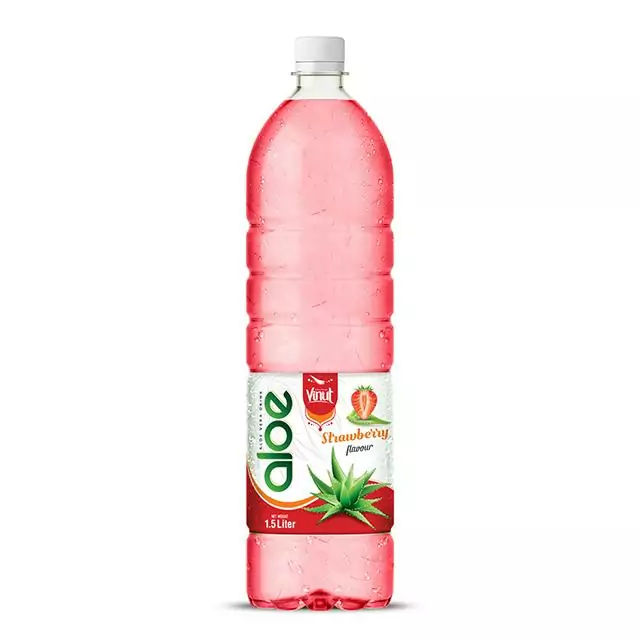 15L Bottle Aloe Vera Drink Premium Strawberry flavor