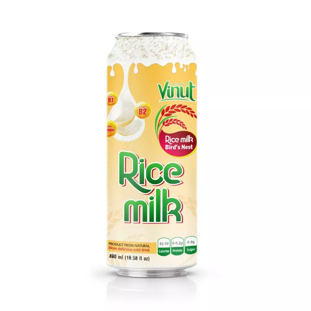 16.56 fl oz VINUT healthy drink Rice Milk with Birds nest