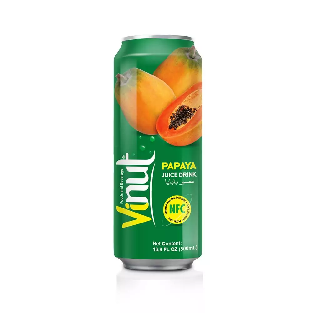 16.9 fl oz VINUT NFC Canned Papaya Juice Drink