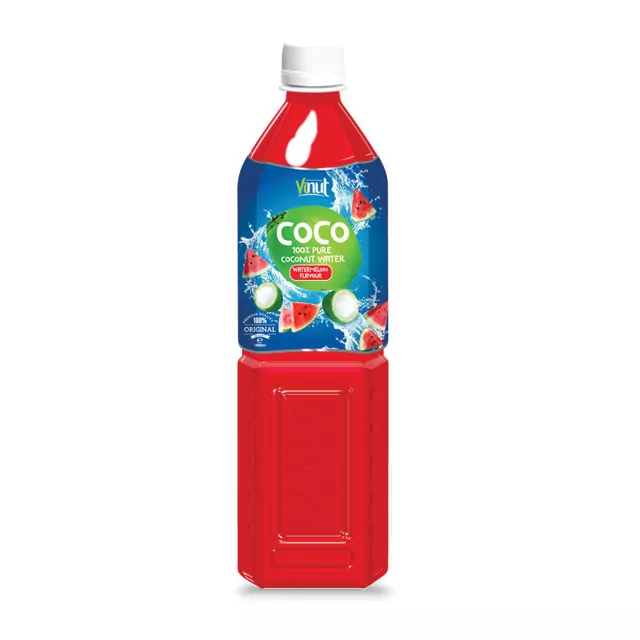 1L VINUT Natural Coconut water with Lemon flavour